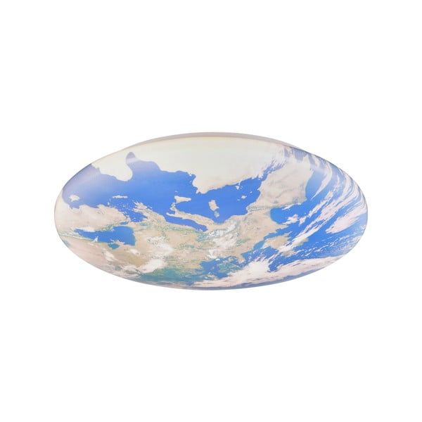 Plafonieră pentru copii albastră LED ø 37 cm Terra – Reality-image-1