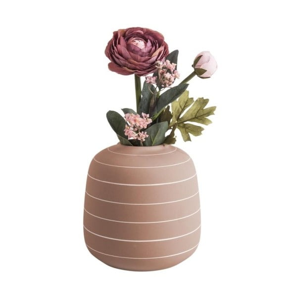 Vază din ceramică PT LIVING Terra, ⌀ 16,5 cm, cărămiziu-image-2