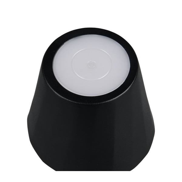 Veioză negru-mat LED cu abajur din metal (înălțime 21 cm) Diaz – Trio-image-3