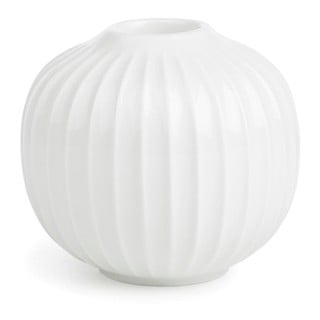 Sfeșnic din porțelan Kähler Design Hammershoi, alb, ⌀ 7,5 cm
