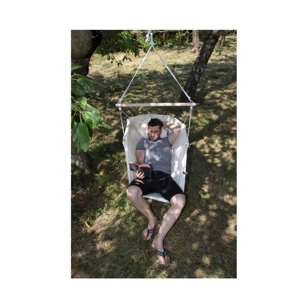 Leagăn suspendat de tavan / hamac Hojdavak Maxi, crem-image-2