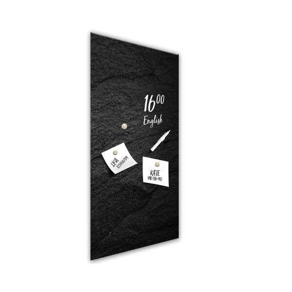 Tablă magnetică Styler Carb, 30 x 60 cm-image-1