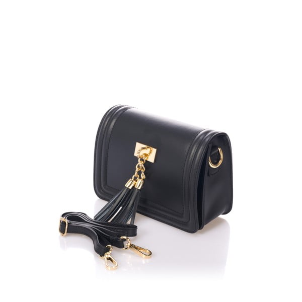 Geantă plic din piele Giorgio Costa Abelia, negru-image-2