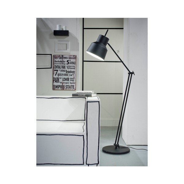 Lampadar negru cu abajur din metal (înălțime 165 cm) Belfast – it's about RoMi-image-1