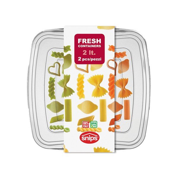 Set 2 caserole pentru mâncare Snips Classic, 2 l-image-2
