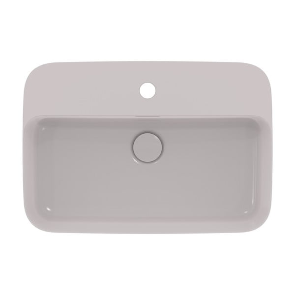Chiuvetă gri deschis din ceramică 55x38 cm Ipalyss – Ideal Standard-image-2