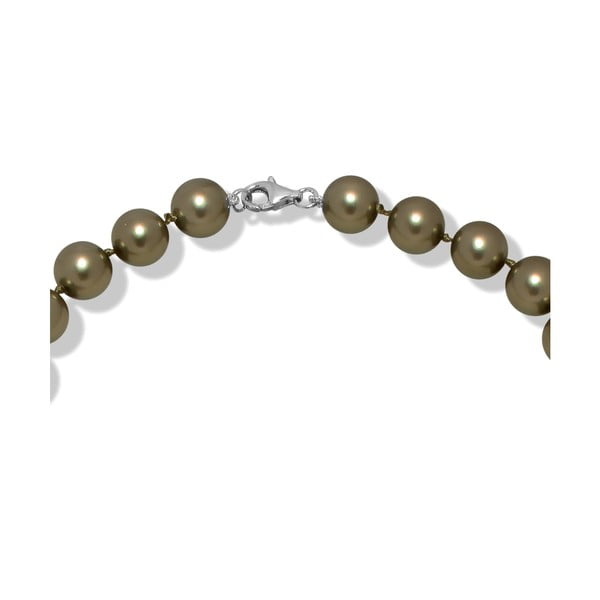 Colier cu perle verzi Mara de Vida Only Me, lungime 50 cm-image-1