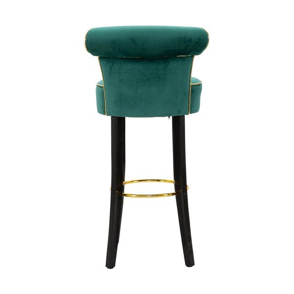 Scaun de bar crem din catifea 96 cm Luxy – Mauro Ferretti-image-3