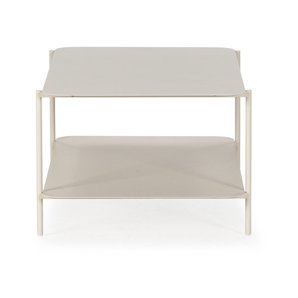 Măsuță de cafea crem din metal 58x90 cm Beatrix – MOME-image-2