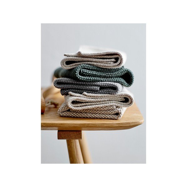 Set 3 prosoape din bumbac pentru bucătărie Södahl, 30 x 30 cm, bej-image-2