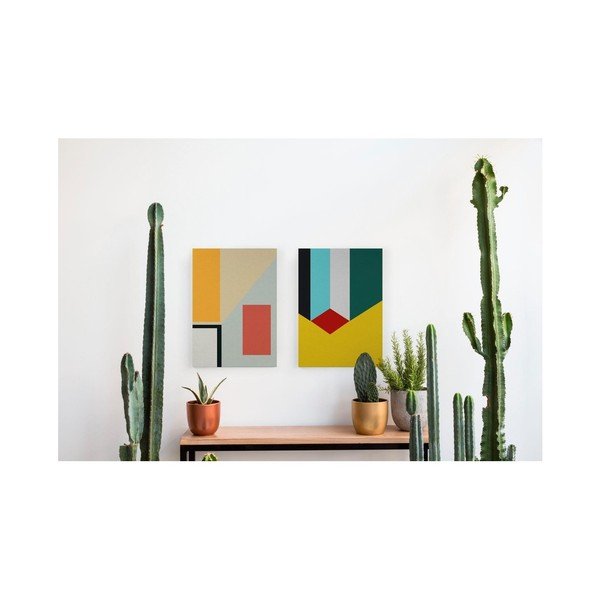 Tablou pe pânză Really Nice Things Geometric Perspective, 40 x 60 cm-image-1