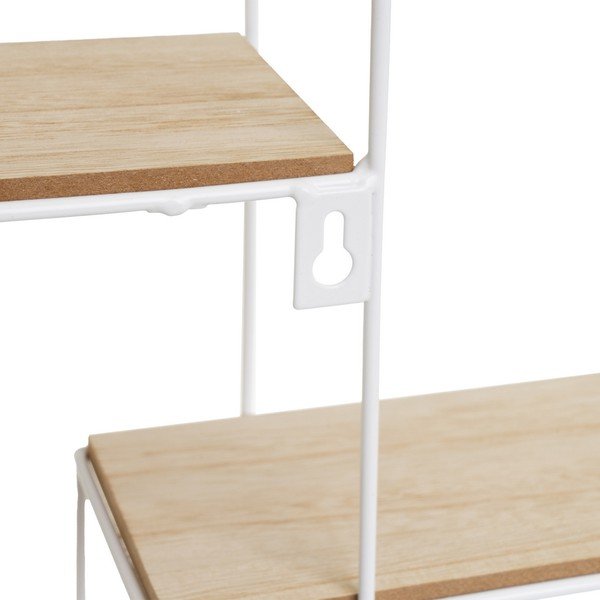 Raft alb-natural etajat 50 cm – Casa Selección-image-1