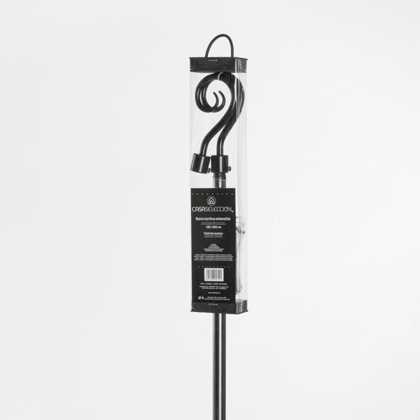 Galerie de perdea 122-211 cm extensibilă din metal – Casa Selección-image-1