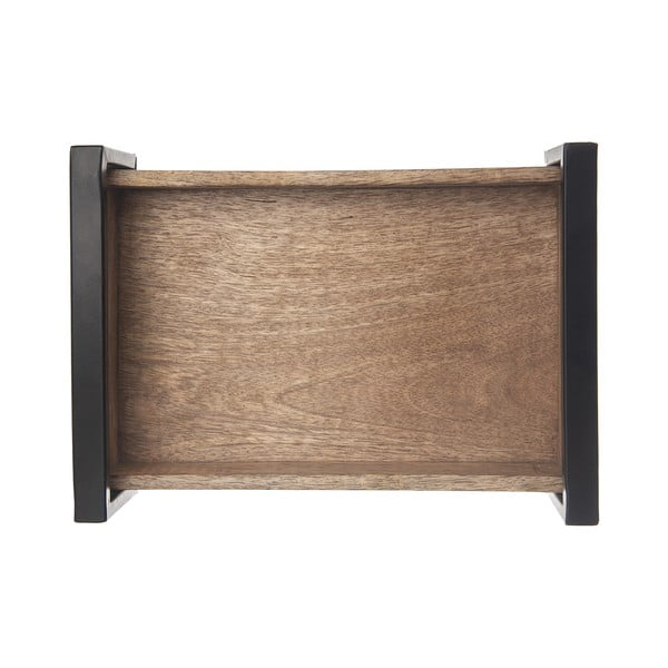 Tavă de servit de servire din lemn 22x31 cm Mango – Orion-image-2