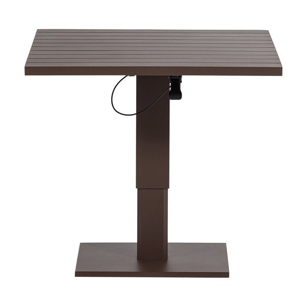 Masă  de grădină din metal 80x100 cm Tesso – WOOOD-image-2