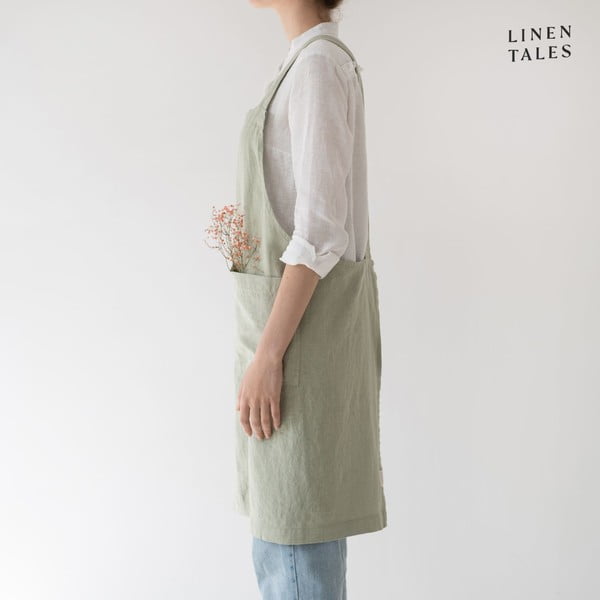 Șorț din in Crossback – Linen Tales-image-2