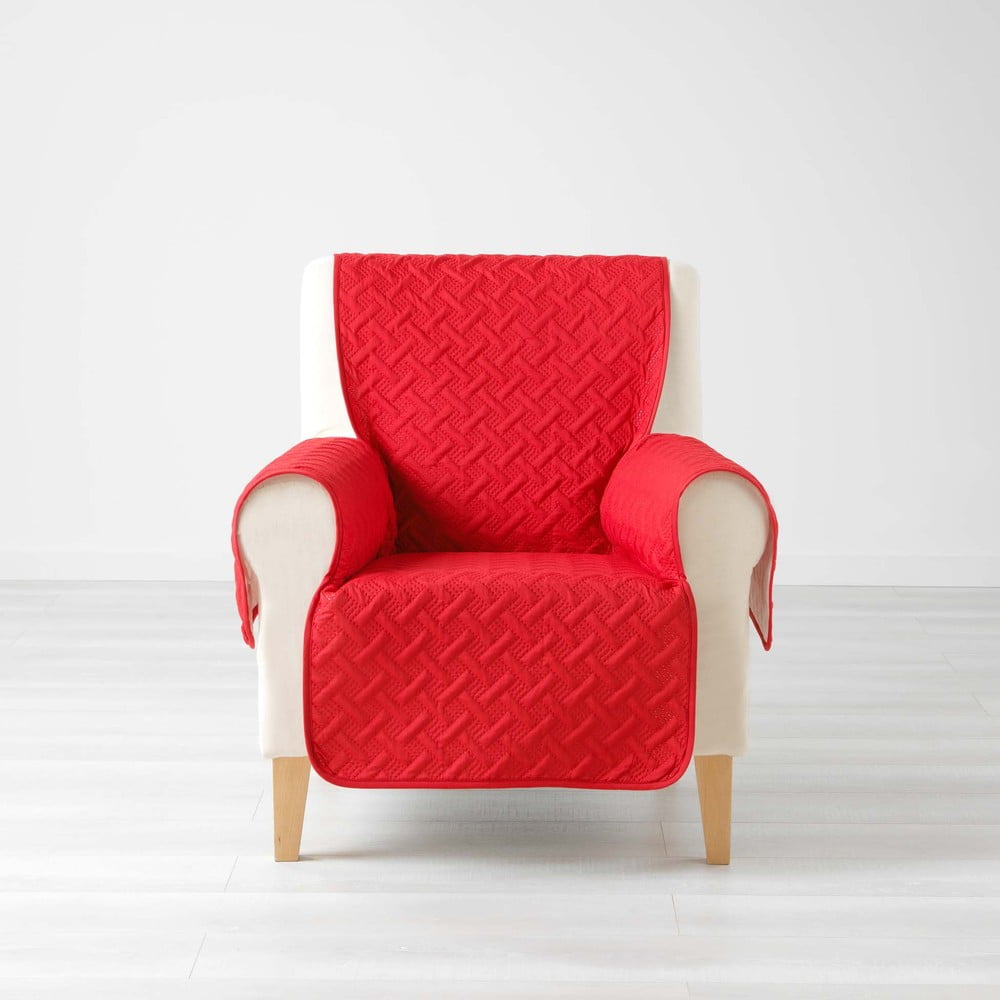 Husă roșie protectoare pentru fotoliu 165 cm Lounge – douceur d\'intérieur