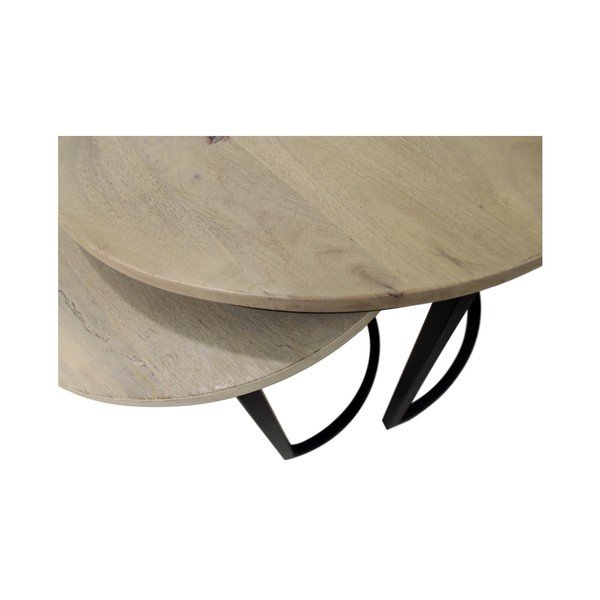 Set 2 mese de cafea HSM collection Ronin, 70 x 46 cm-image-2