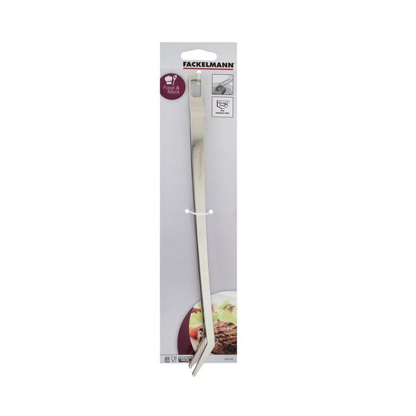 Pensetă inox pentru bucătărie Fackelmann Food & More, lungime 34 cm-image-1