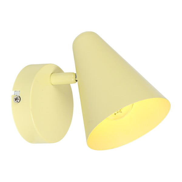 Aplică de perete galbenă Amor – Candellux Lighting-image-1