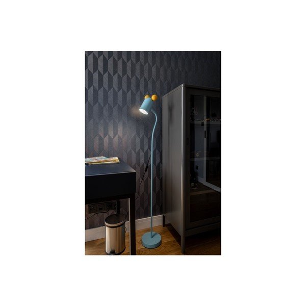 Lampadar albastru deschis cu abajur din metal (înălțime 133,5 cm) Mouse – GTV-image-2