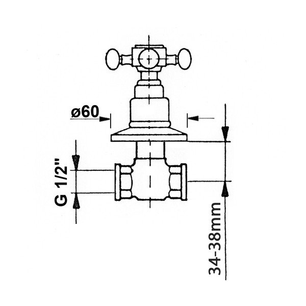 Baterie în culoarea bronzului încastrată Antea Hot – Sapho-image-1