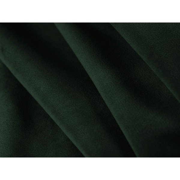 Canapea verde-închis pentru dormitul zilnic cu tapițerie din catifea 184 cm – Micadoni -image-4