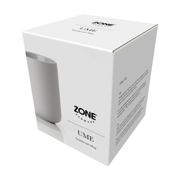 Suport din ceramică pentru periuțele de dinți Zone Soft Grey, gri deschis-image-3