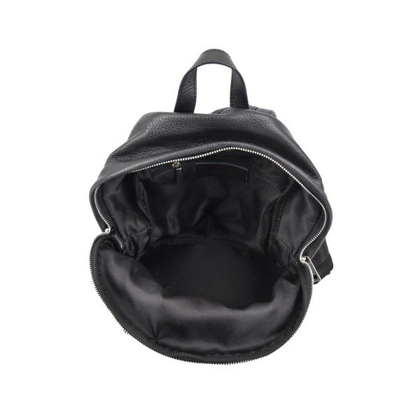 Rucsac din piele Roberta M Kravna, negru-image-3