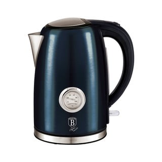 Ceainic electric albastru de 1,7 l Aquamarine Metallic Line - BerlingerHaus