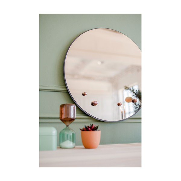 Oglindă de perete EMKO Dew, ø 70 cm, bronz-image-1