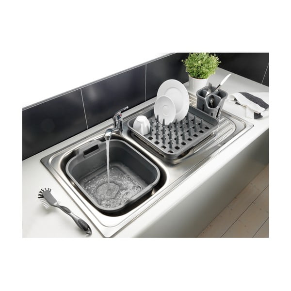 Scurgător pentru tacâmuri Addis Signature, gri-image-2