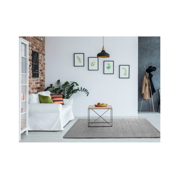 Covor Universal Liso Plata, 60 x 120 cm, gri-image-1