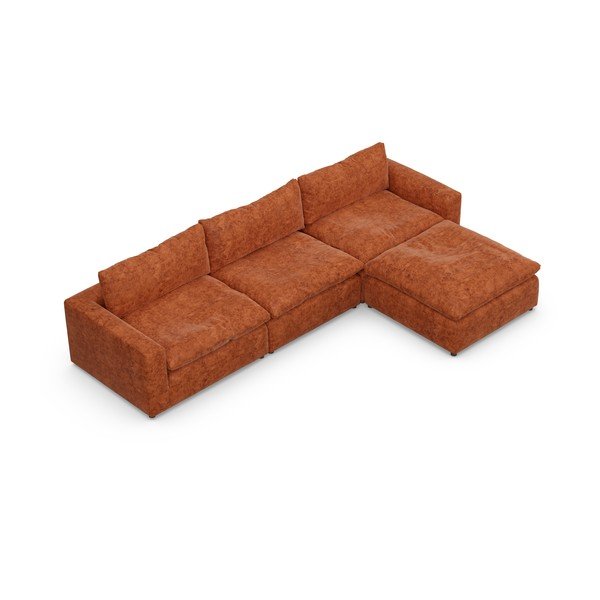 Colțar cărămiziu (colț variabil) Moonlight – Furninova -image-3