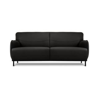 Canapea din piele Windsor & Co Sofas Neso, 175 x 90 cm, negru
