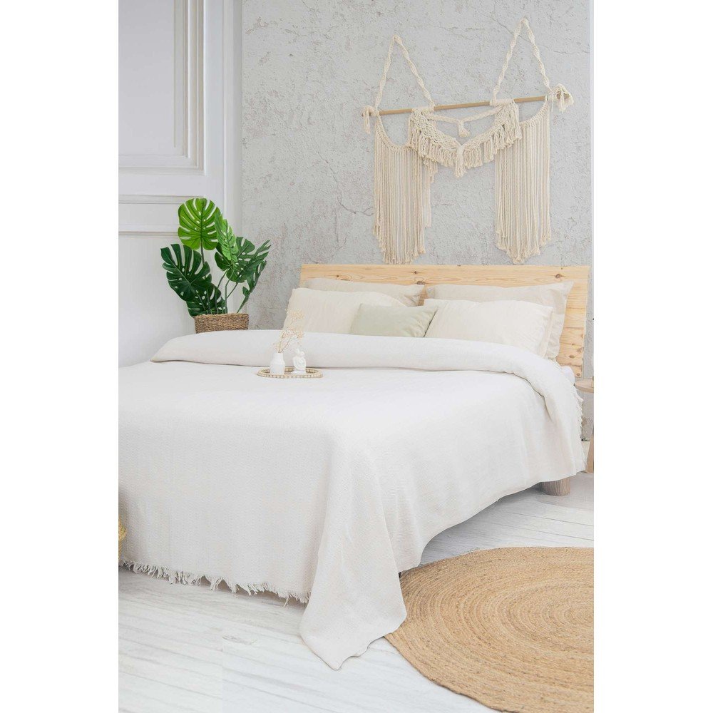 Cuvertură crem 240x220 cm Marla – Mijolnir