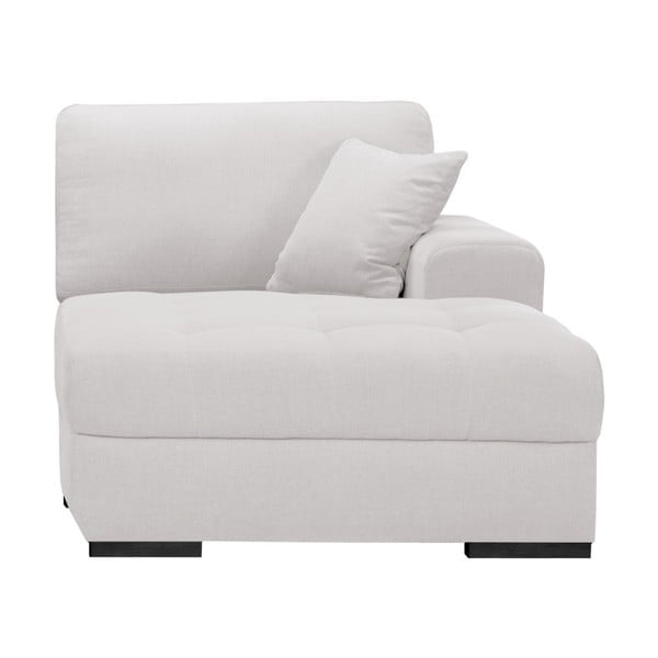 Canapea șezlong Guy Laroche Passion, partea dreaptă, alb-image-2