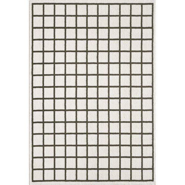 Covor verde închis/crem 160x230 cm Picnic – ESTE