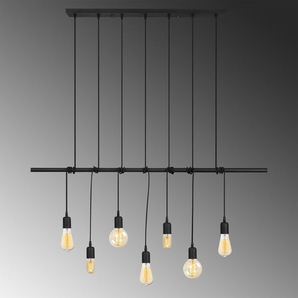 Lustră metalică Opviq lights Vincent, negru-image-1