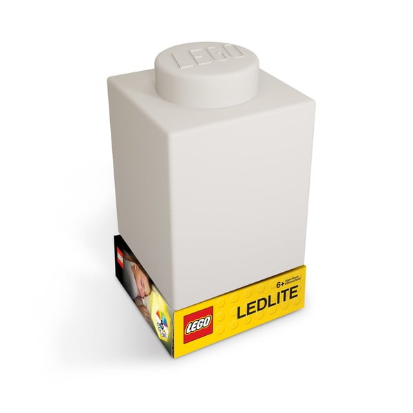 Lumină de veghe LEGO® Classic Brick, alb