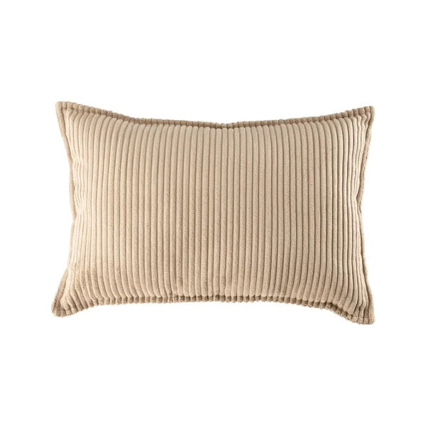 Pernă decorativă pentru copii maro deschis cu tapițerie din catifea reiată Bolster – Wigiwama