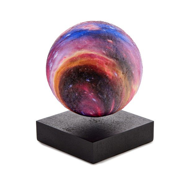 Decorațiune luminoasă neagră cu alimentare la priză ø 12 cm Galaxy – Gingko