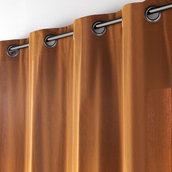 Draperie maro 135x260 cm Twily – douceur d'intérieur-image-1