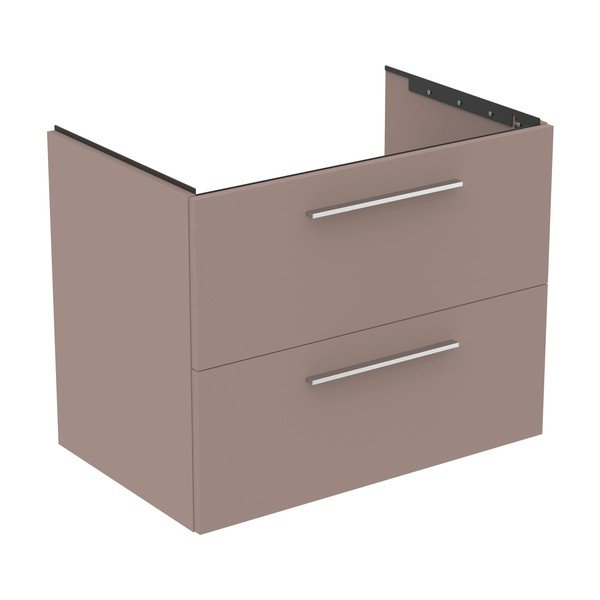 Dulap sub chiuvetă gri/bej suspendat 80x63 cm i.Life B – Ideal Standard-image-3