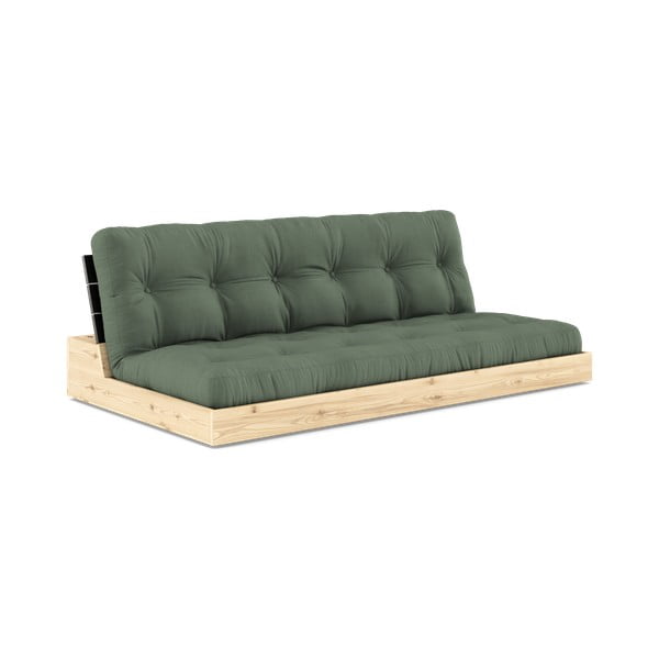 Canapea verde extensibilă 196 cm Base – Karup Design