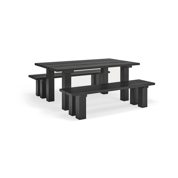 Masă de dining cu blat din lemn de pin 100x180 cm Banda – Teulat-image-4