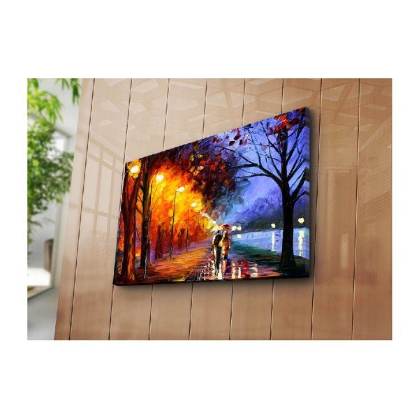 Tablou pe pânză Fall Walk, 70 x 45 cm-image-2