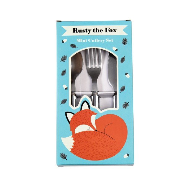 Set tacâmuri pentru copii Rex London Rusty The Fox, 3 buc.-image-2