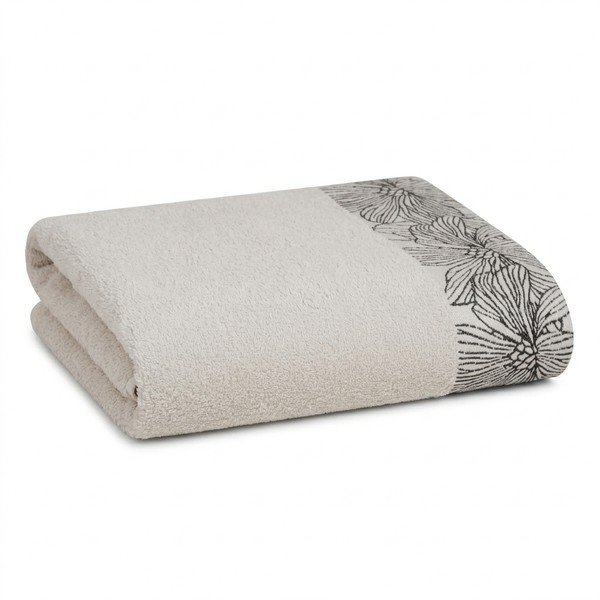 Prosop fildeș din bumbac din frotir 50x100 cm Valencia – My House