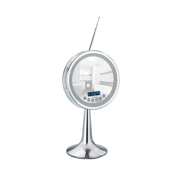 Oglindă cosmetică cu LED și radio Wenko Imperial-image-1